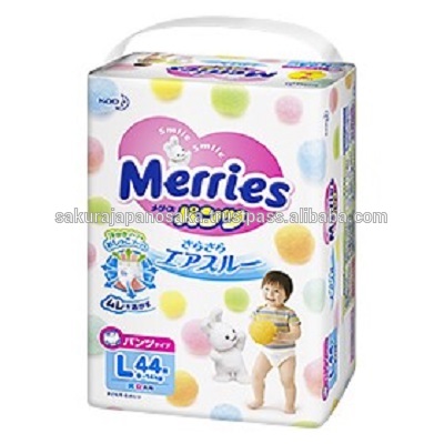 Kao Merries airy baby diaper prices with great breathability